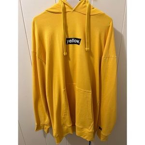 Yellow Tixxo hoodie